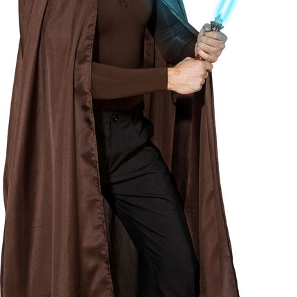 Bruine Cape Met Capuchon