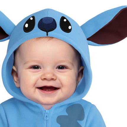 Stitch Kostuum Blauw Baby Onesie