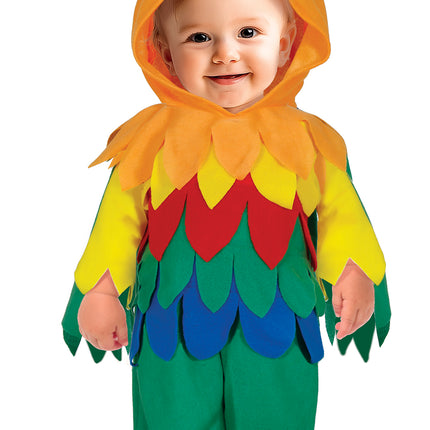 Papegaaien Kostuum Regenboog Baby Onesie
