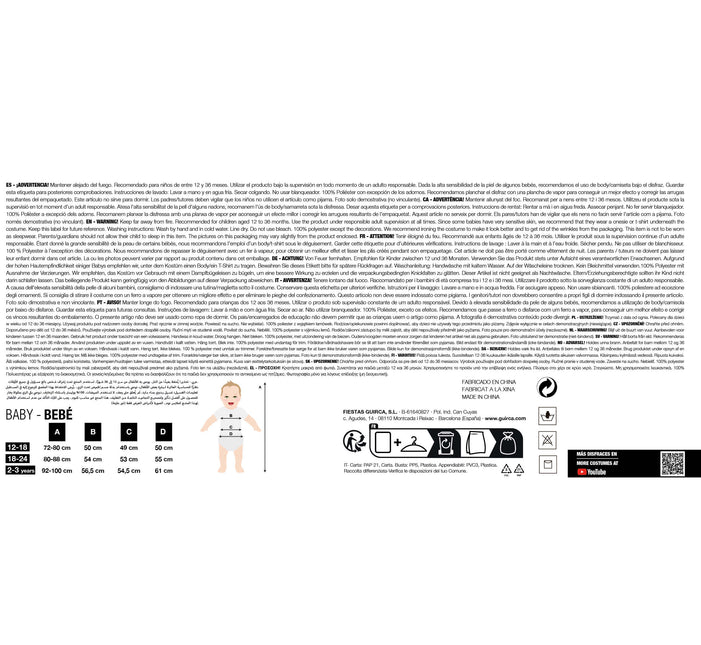 Hond Kostuum Blauw Baby Onesie