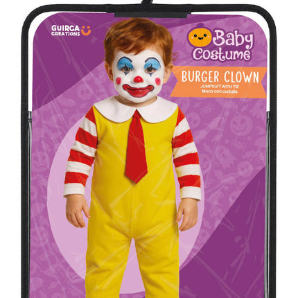 Halloween Kostuum Baby Mac Donalds Clown