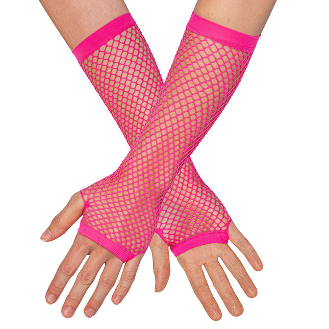 Visnet Handschoenen Regenboog Lang