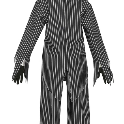 Skelet Halloween Kostuum Kind Zwart Wit