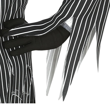 Skelet Halloween Kostuum Kind Zwart Wit