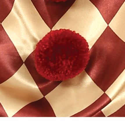 Horror Clown Halloween Kostuum Kind Rood