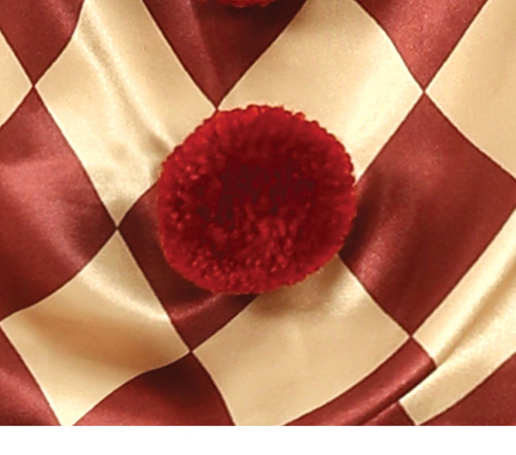 Horror Clown Halloween Kostuum Kind Rood