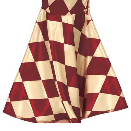 Horror Clown Halloween Kostuum Meisje Rood