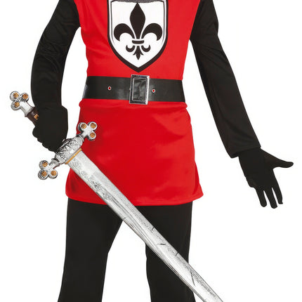 Ridder Kostuum Jongen Rood