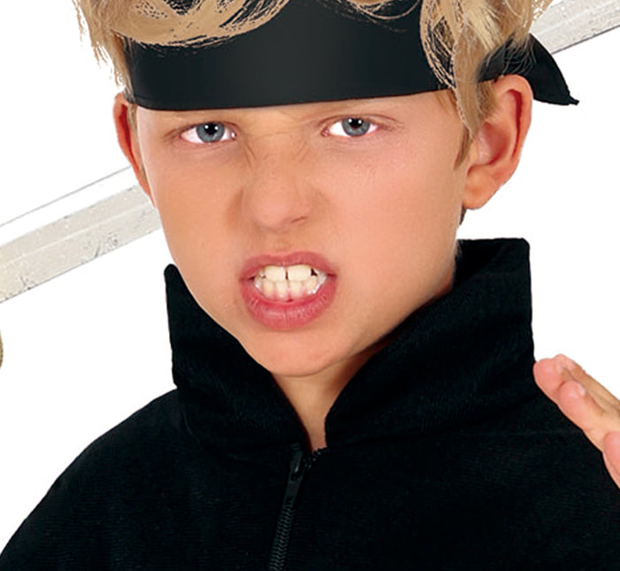 Ninja Kostuum Jongen Oranje Zwart