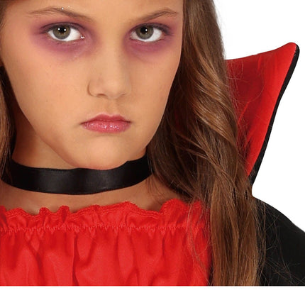 Vampier Halloween Kostuum Meisje Zwart