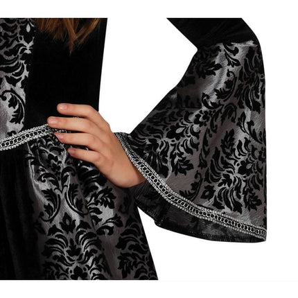 Vampier Halloween Kostuum Meisje Zilver