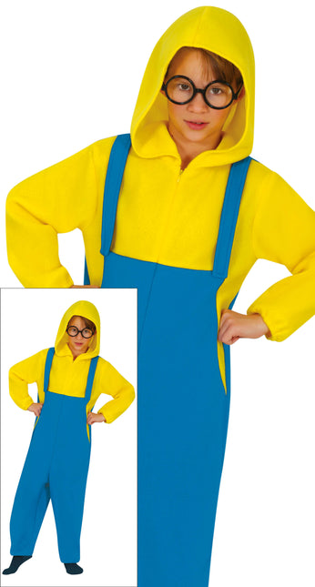Minion Kostuum Blauw Geel Kind