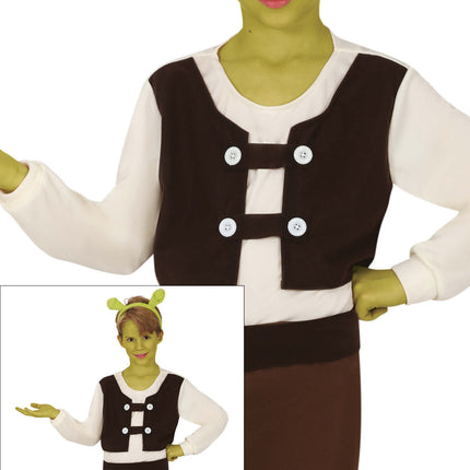 Moerasmonster Kostuum Kind