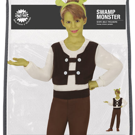 Moerasmonster Kostuum Kind