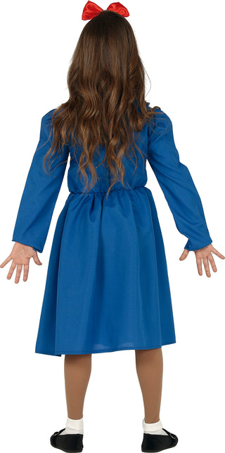 Schoolmeisje Kostuum Kind Boekenwurm