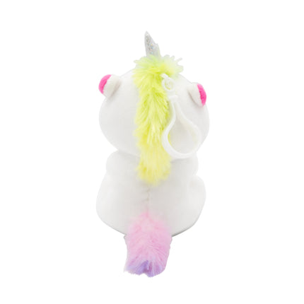 Unicorn Ballon Gewicht Wit Roze 2-In-1 Knuffel 11cm