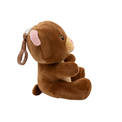 Beer Ballon Gewicht Bruin 2-In-1 Knuffel 11cm