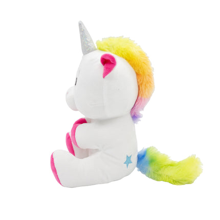 Unicorn Ballon Gewicht 2-In-1 Knuffel 21cm
