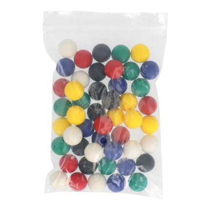 Set drankspel Bingo shots (metalen bingo rad, 48 balletjes, 6 glazen shotglaasjes)