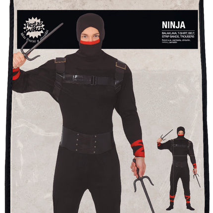 Ninja Kostuum Kind Zwart