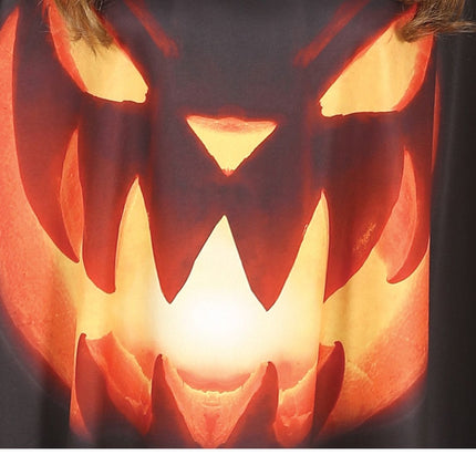 Pompoen Halloween poncho Dames