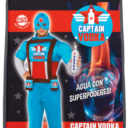 Captain Wodka Kostuum Heren