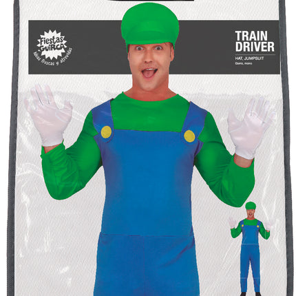 Super Mario Kostuum Heren Luigi