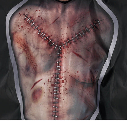 lijken zak Halloween Kostuum zwarte L