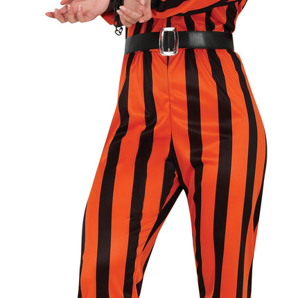 Halloween Jumpsuit Dames Harlekijn Gevangene
