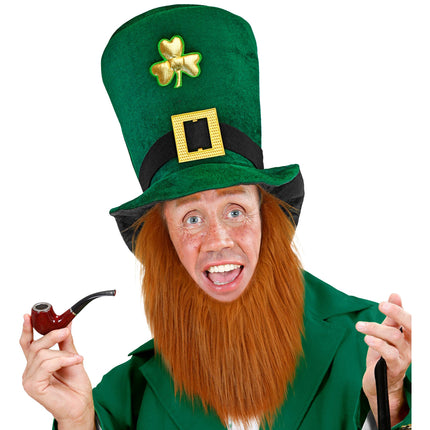 St. Patrick'S Day Hoed Met Baard 25cm