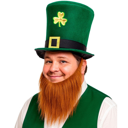 St. Patrick'S Day Hoed Met Baard 25cm