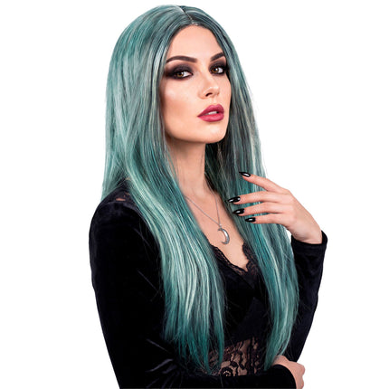 Heks Pruik Blauw