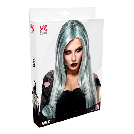 Heks Pruik Blauw