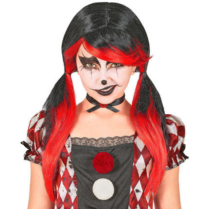 Halloween Pruik Horror Clown