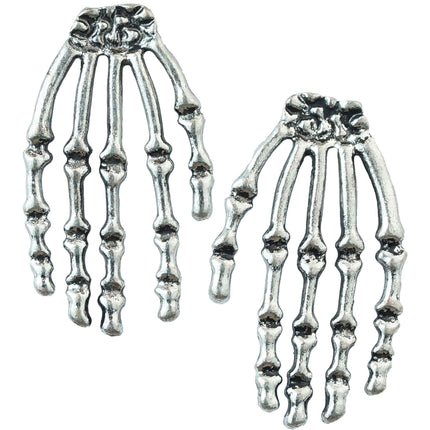Halloween Oorbellen Skelet Hand