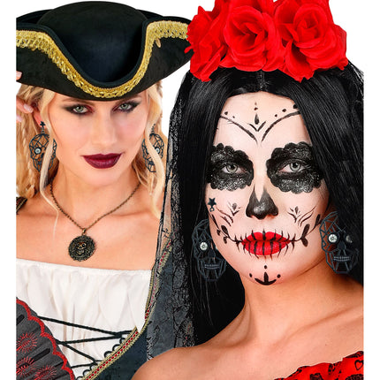 Halloween Oorbellen Skeletten
