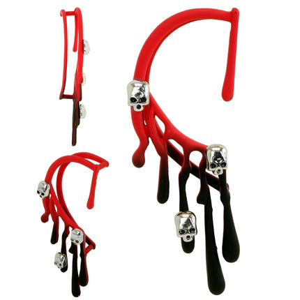 Halloween Nep Piercing Ear Cuff Bloed