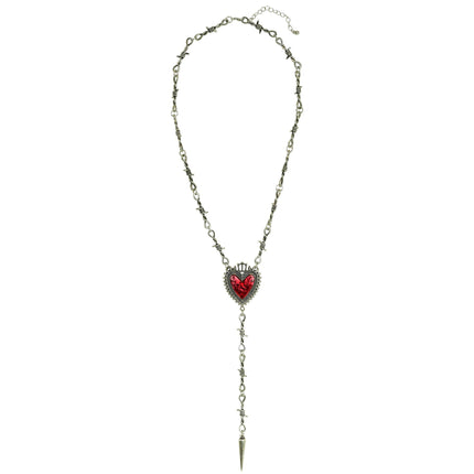 Halloween Ketting Hart En Prikkeldraad