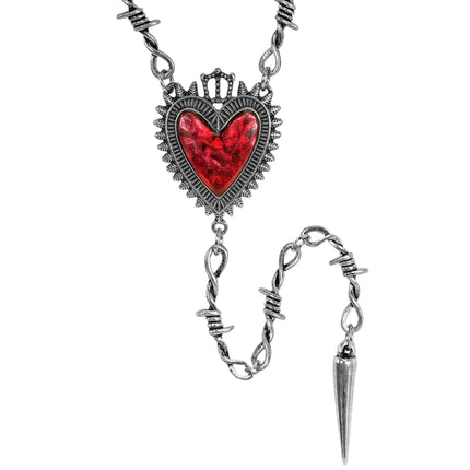 Halloween Ketting Hart En Prikkeldraad