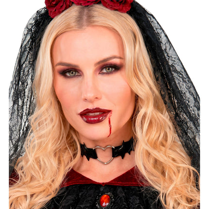 Halloween Choker Vleermuis