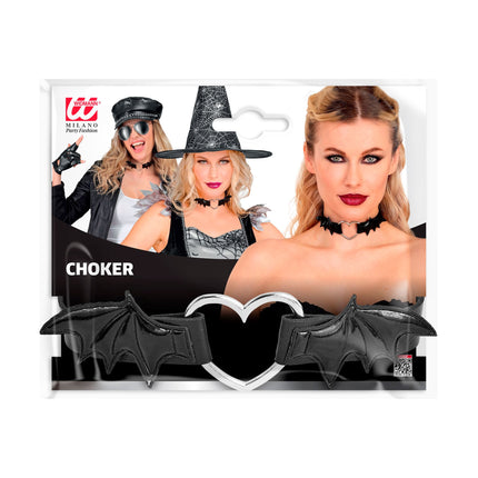 Halloween Choker Vleermuis