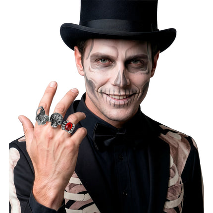 Halloween Ring Set 3st