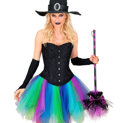 Halloween Heksenbezem 85cm