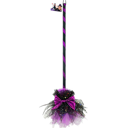 Halloween Heksenbezem 85cm