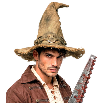 Halloween Heksenhoed Bruin