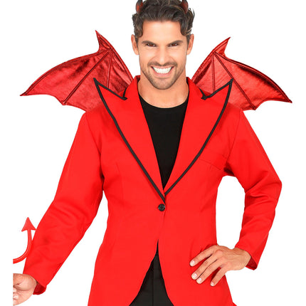 Halloween Vleugels Duivel 84cm
