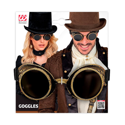 Halloween Bril Steampunk