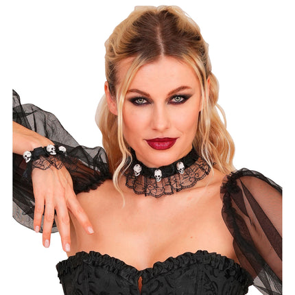 Halloween Sieraden Set Choker En Armband