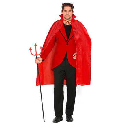 Halloween Cape Rood Kind 1,3m