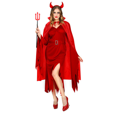 Halloween Cape Rood Kind 1,3m